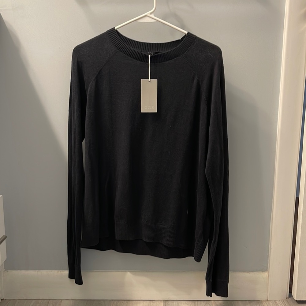 NWT COS Lightweight Navy Blue sweater